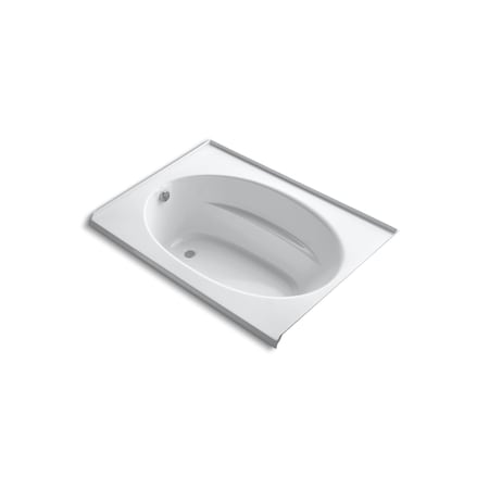 Kohler 60 in L, 42 in W, White, Acrylic 1113-L-0